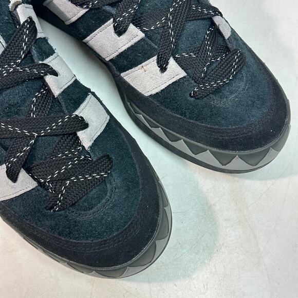 WORN TWICE Neighborhood x adidas Adimatic ‘Black’ Suede Skate Streetwear 12 main image 4